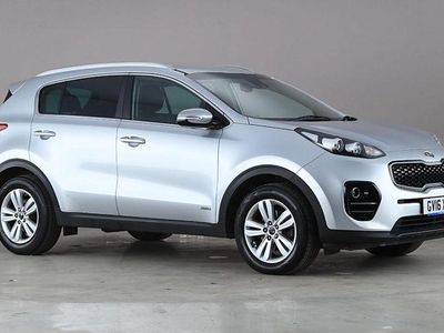 Begagnad Kia Sportage 136 HK (100 kW) 2016 Silver SUV