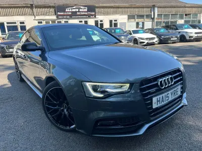 Used Audi A5 Black Edition 2015 Grey Coupe