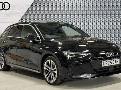 Black Used 2025 Audi A3 e-tron S-Line Hatchback | £29,590 (Expensive)