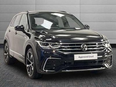 Black Used 2022 VW Tiguan R-line SUV | £28,450 (Fair price)
