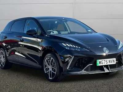 Used MG MG4 EV Trophy 150 kW (204 HP) 2025 Black Hatchback