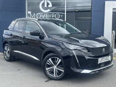 Used Peugeot 3008 Allure Premium 131 HP (96 kW) 2021 Black SUV