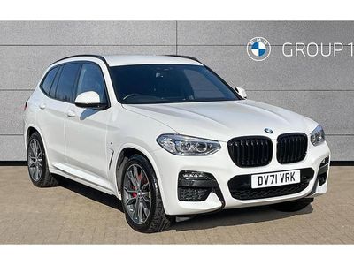 Used BMW X3 M Sport 190 HP (139 kW) 2021 White SUV