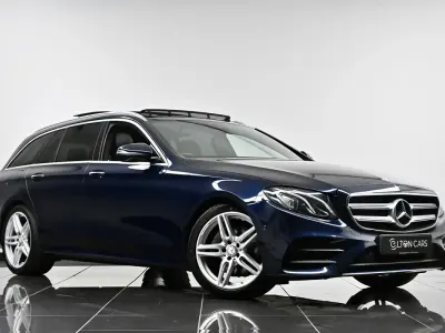 Used Mercedes E220 AMG Line Premium 2016 Blue Estate