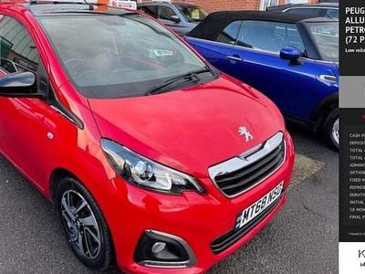 Used Peugeot 108 Allure 72 HP (52 kW) 2018 Red Hatchback