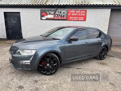 Used Skoda Octavia vRS 184 HP (135 kW) 2016 Grey Hatchback