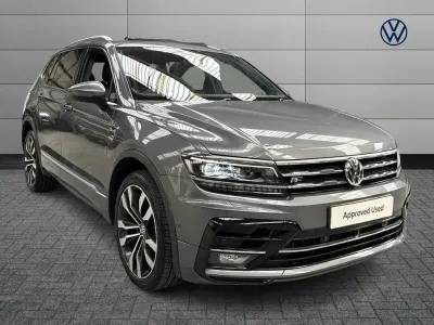 Used VW Tiguan Allspace R-line 150 HP (110 kW) 2021 Grey SUV