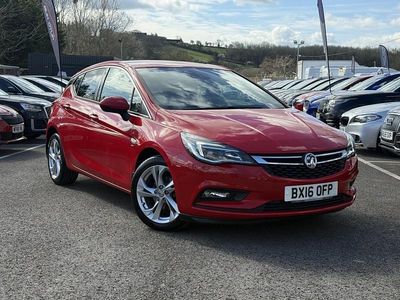 Used Vauxhall Astra SRi 150 HP (110 kW) 2016 Red Hatchback