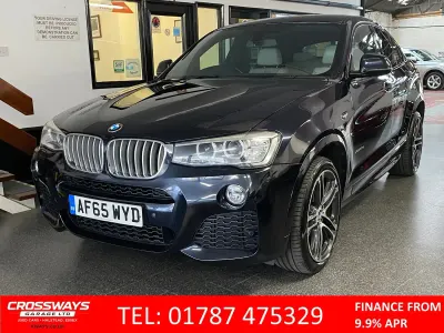 Used BMW X4 M Sport 258 HP (189 kW) 2015 Black SUV