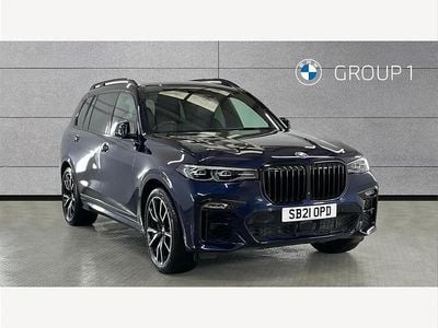 Used BMW X7 M Sport 340 HP (250 kW) 2021 Blue SUV