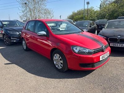 Begagnad VW Golf VII S 2012 Röd Halvkombi