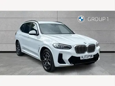 Used BMW X3 M Sport 292 HP (214 kW) 2023 White SUV