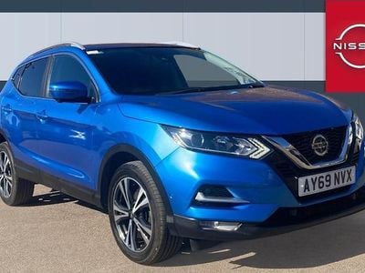 Usado Nissan Qashqai N-Connecta 160 HP (117 kW) 2020 Azul SUV