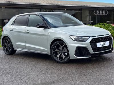 New Audi A1 Sportback Black Edition 2026 Silver Hatchback