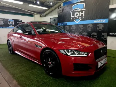 Used Jaguar XE R-Sport 2016 Red Sedan