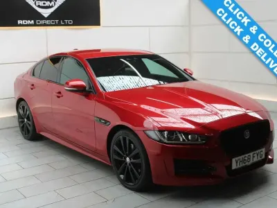 Used Jaguar XE R-Sport 180 HP (132 kW) 2018 Red Sedan
