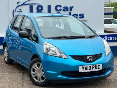 Used Honda Jazz S 90 HP (66 kW) 2010 Blue Hatchback