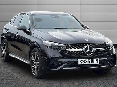 Used Mercedes GLC300 AMG Line Premium 269 HP (197 kW) 2025 Obsidian black Coupe