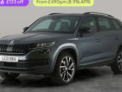 Used Skoda Kodiaq SportLine 150 HP (110 kW) 2021 Grey SUV