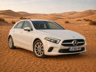 Used Mercedes A180 Premium 116 HP (85 kW) 2018 White Hatchback