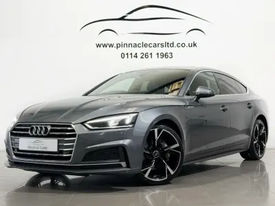 Usado Audi A5 Sportback S-Line 190 CV (139 kW) 2017 Gris Utilitario