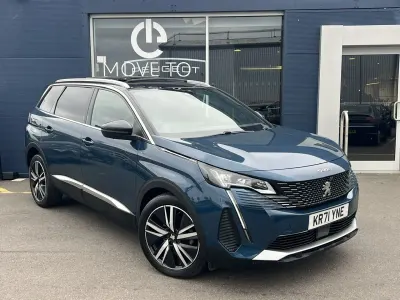 Used Peugeot 5008 Premium 129 HP (94 kW) 2022 Blue SUV