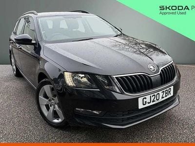 Used Skoda Octavia SE Drive 147 HP (108 kW) 2020 Black magic pearl effect Estate