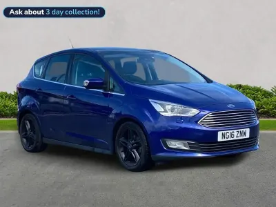 Used Ford C-MAX Titanium X 120 HP (88 kW) 2016 Blue MPV