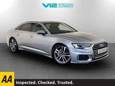 Silver Used 2022 Audi A6 S-Line Sedan | £22,395 (Good price)