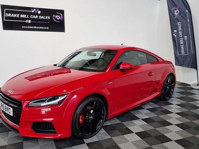 Used Audi TT S-Line 230 HP (169 kW) 2015 Red Coupe