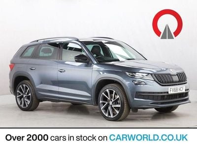 Grey Used 2018 Skoda Kodiaq SportLine SUV | £17,990 (Fair price)