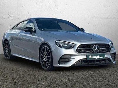 Silver Used 2022 Mercedes E300 AMG line Coupe | £32,460 (Fair price)