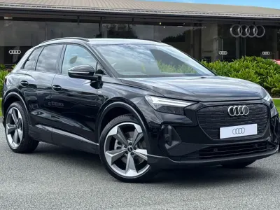 New Audi Q4 e-tron Black Edition 150 kW (204 HP) 2026 Black SUV