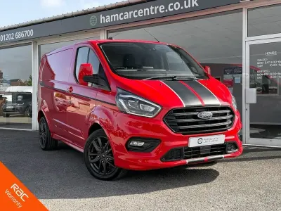 Used Ford Transit Custom Sport 2021 Red Van