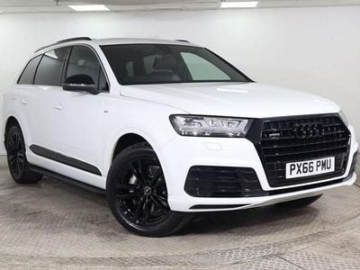 Used Audi Q7 S-Line 218 HP (160 kW) 2016 White SUV