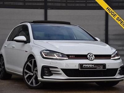White Used 2019 VW Golf VII GTI Hatchback | £17,395 (Good price)