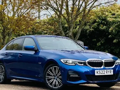 Used BMW 330e M Sport 292 HP (214 kW) 2022 Blue Sedan