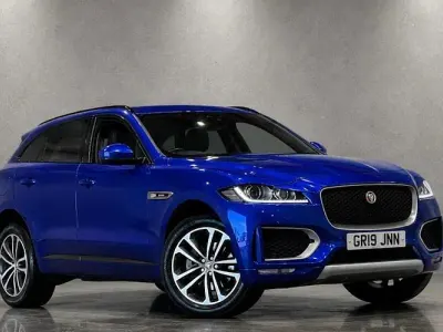Used Jaguar F-Pace R-Sport 180 HP (132 kW) 2019 Blue SUV