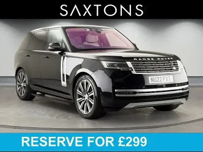 Used Land Rover Range Rover Autobiography 350 HP (257 kW) 2022 Santorini black SUV
