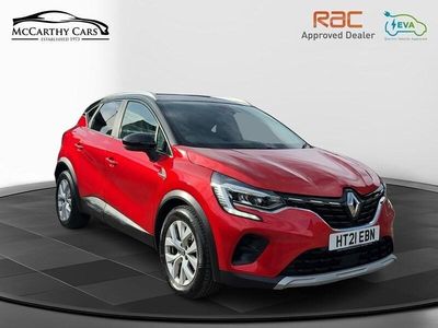 Used Renault Captur Iconic 131 HP (96 kW) 2020 Flame red with diamond black roof SUV