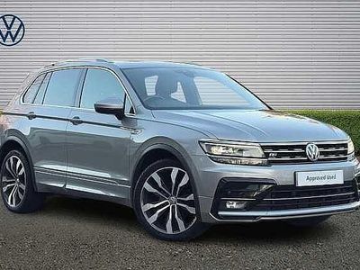 Used VW Tiguan R-line 150 HP (110 kW) 2018 Silver SUV