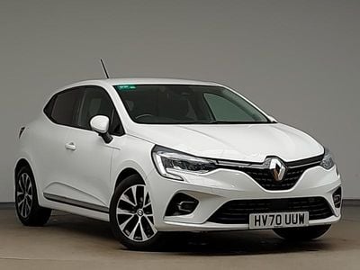 Used Renault Clio V Iconic 100 HP (73 kW) 2020 White Hatchback