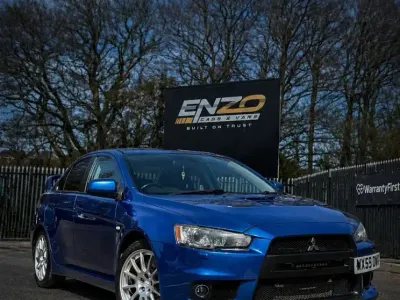 Used Mitsubishi Lancer 150 HP (110 kW) 2009 Blue Sedan