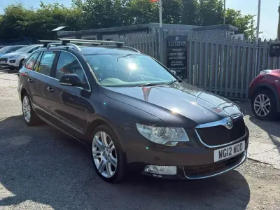 Used Skoda Superb Elegance 160 HP (117 kW) 2012 Black Estate