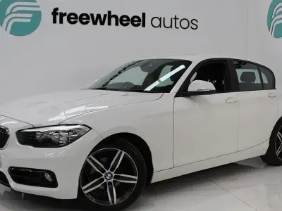 Used BMW 118 Sport Line 136 HP (100 kW) 2017 White Hatchback