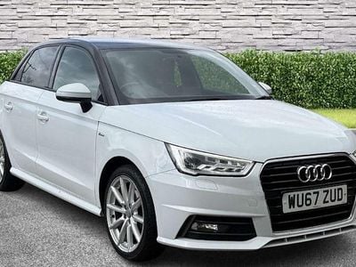 Used Audi A1 Sportback S-Line 125 HP (91 kW) 2017 White Hatchback