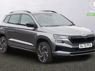 Used Skoda Karoq SportLine 150 HP (110 kW) 2023 Grey SUV