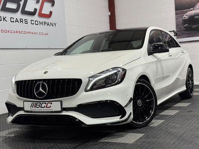 Used Mercedes A200 AMG Line Premium Plus 136 HP (100 kW) 2018 White Hatchback