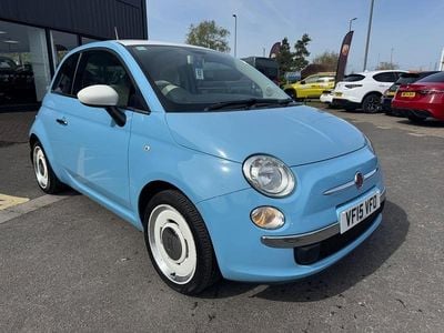 Używany Fiat 500 S 69 KM (50 kW) 2015 Niebieski Hatchback
