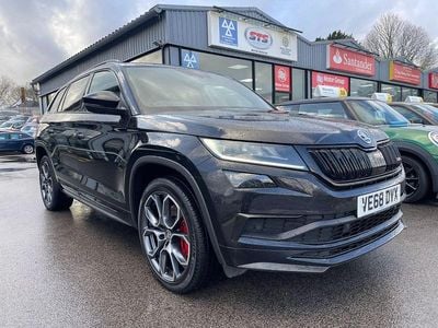 Używany Skoda Kodiaq vRS 239 KM (175 kW) 2019 Czarny SUV